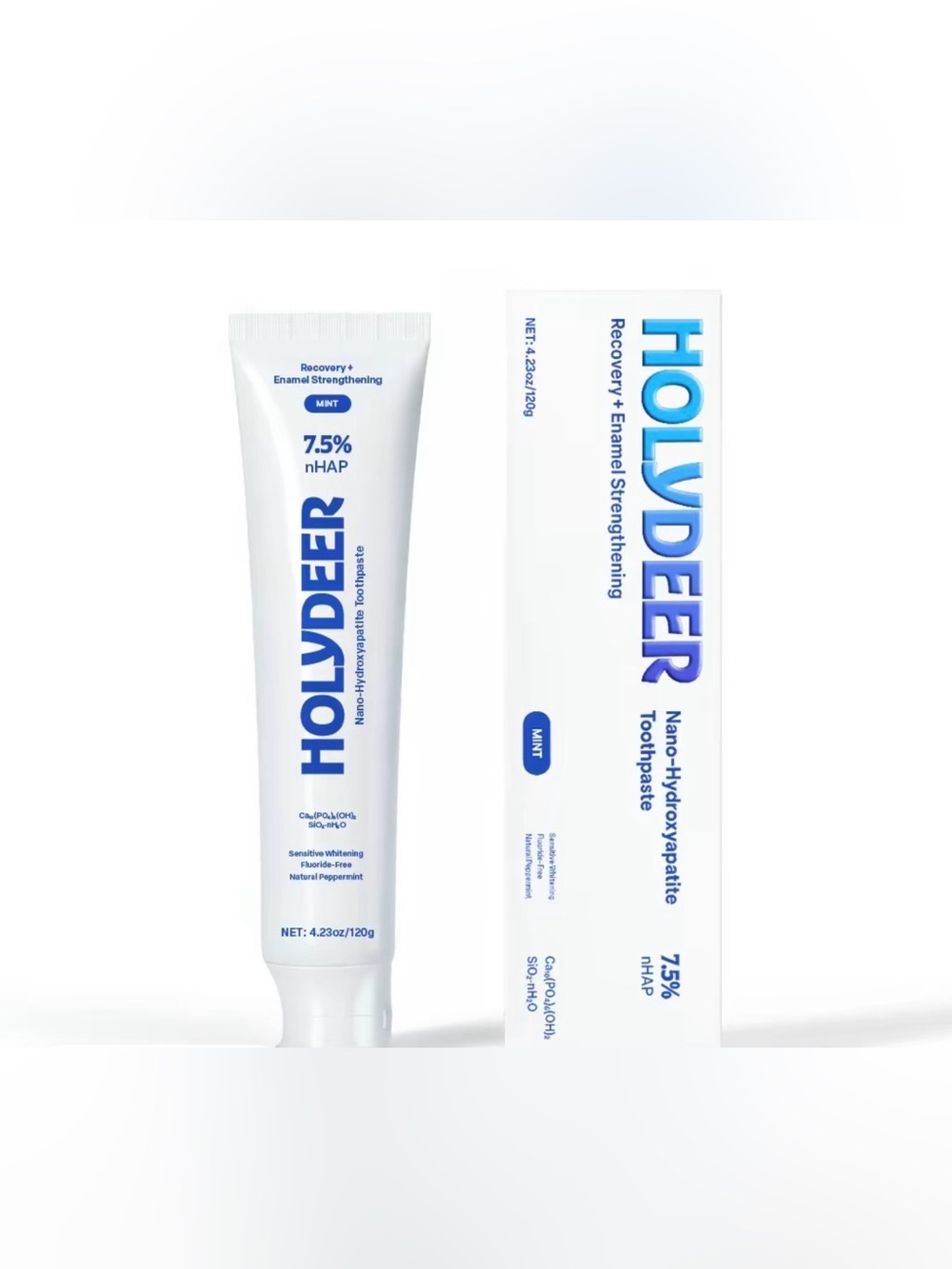 HOLVEER Nano-Hydroxyapatite Toothpaste – White Mint